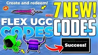 ⚠️FRESH!⚡REDEEM⚠️FLEX UGC ROBLOX CODES 2024 - FLEX UGC CODES 2024