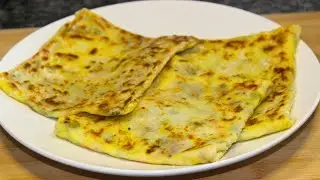 Healthy Egg  and Vegetable Roti Breakfast