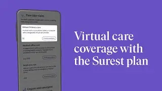 Virtual care coverage with the Surest plan