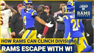 Rams Escape With Win Over Cardinals! How Rams Can Clinch NFC West, Breaking Down the Win & More!