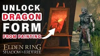 How to get DRAGON Form | Without BAYLE Boss Fight  ► Elden Ring DLC