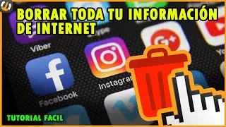 cómo BORRAR todos tus DATOS e INFORMACION de internet