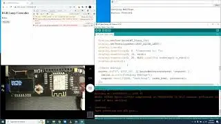 ESP8266 with Arduino 7.4 - Making a button on the Web Page Control an LED on the Board