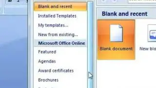 How to Create a resume in Microsoft Word 2007