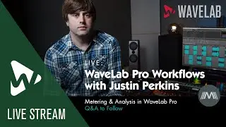 WaveLab Pro Workflows with Justin Perkins #15 | Metering & Analysis In WaveLab Pro