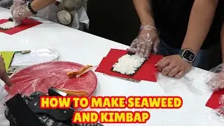 How to Make Seaweed and Kimbap