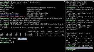 23   Setting up the Kubernetes API Server