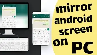 How to mirror android screen to PC with usb