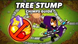 How To Beat Tree Stump on CHIMPS Mode | BTD6