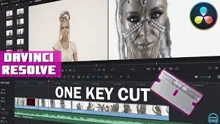 DaVinci Resolve - Cut a Clip w/One Key (Edit Faster)