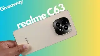 Realme C63 5G Unboxing & First Look 🔥 Giveaway - Realme C63 5G Price,Spec & Many More