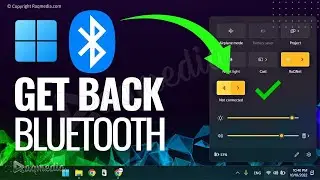 How to Fix Bluetooth Icon Missing From Windows 11 ✅ Bluetooth Missing From Device Manager