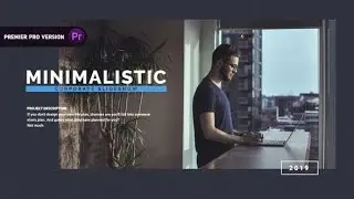 Minimal Corporate Slideshow | Premiere Pro Template