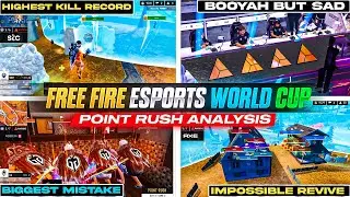 FREE FIRE ESPORTS WORLD CUP - POINT RUSH ANALYSIS !! | ESPORTS WORLD CUP FREE FIRE | EWC BEST MOMENT