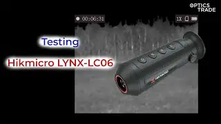 Hikmicro LYNX-LC06 Thermal Imaging Monocular Testing | Optics Trade See Through