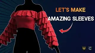 Make Amazing Sleeves in Clo3d/Marvelous Designer