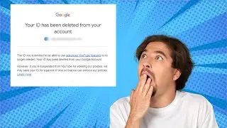 Your id has been deleted from your account || Understanding Google ID Deletion