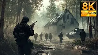 Capture Hill 493 WWII | Call of Duty WWII | IMMERSIVE Realistic ULTRA Graphics Gameplay | 8K