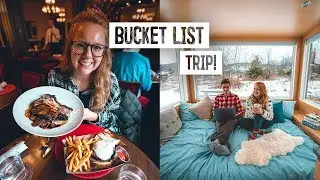 Perfect Day in Hudson Valley! - INCREDIBLE Off Grid Tiny Home & Delicious Food Tour!