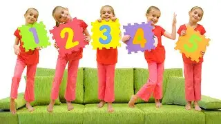 Children song - Five Little Monkeys Jumping on the Bed | Sunny Kids Songs