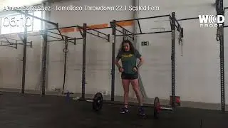 WOD 22.1 Tomelloso Throwdown Scaled Fem