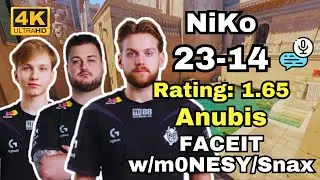 NiKo POV w/m0NESY/Snax (Anubis) | FACEIT Ranked | Sep 19, 2024 #cs2 #pov