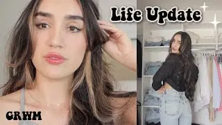 Get Ready With Me! While I give you a LIFE UPDATE, Divorce, Separating, Moving out & Dating