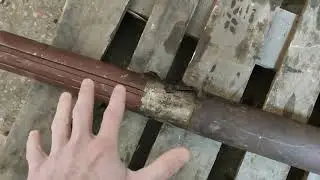 Советская полуось заднего моста ЮМЗ