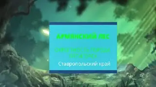 Мое путешествие в  Армянский лес. Город Пятигорск, Кавказские Минеральные Воды, Ставропольский край.