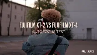 FUJIFILM XT-2  vs FUJIFILM X-T4 | AUTO FOCUS TEST | 2021