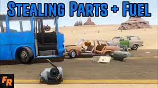 Stealing Parts + Fuel - The Long Drive With Mods