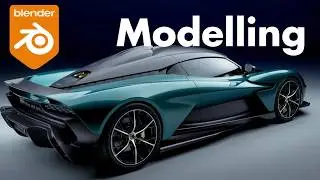 How to model Cars like a Pro | Blender Product Visualization Tutorial Part 1