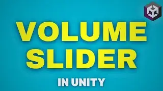 Volume Slider in Unity!