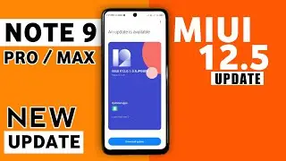 Redmi Note 9 Pro / Max Miui 12.5 Update | 15+ Hidden Features | Note 9 Pro /Max New Update miui 12.5