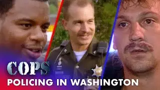 🔵 From Traffic Stops to Thefts: Policing in Washington | Cops: Full Episodes