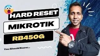 How To Hard Reset Mikrotik RB450G 😱😱