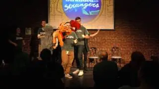 Stranded with Strangers 2016 Holiday Spectacular | Short Form Puppet Improv