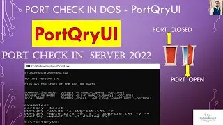 Microsoft Utility -To Check TCP PORT Status & Direct Export in Notepad| By Techno Analyst RD| PART 2