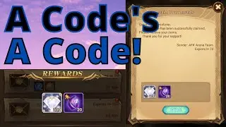 Here Is Another Code To Enjoy! AFK Arena