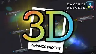 How to Turn a Flat 2D Photo into a Dynamic 3D Image in DaVinci Resolve 17 Fusion