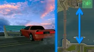 САМЫЙ БОЛЬШОЙ ПРЫЖОК НА МАШИНЕ ЧЕРЕЗ ПРОЛИВ / ЧИТ НА ПОЛЕТ В GTA SAMP / самп на АБСОЛЮТ РП