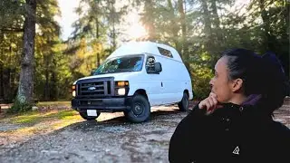 Lost, I didn't expect that | Solo van camping