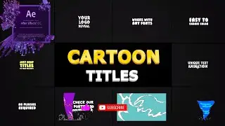 21 Cartoon Titles Pack FREE DOWNLOAD|| 