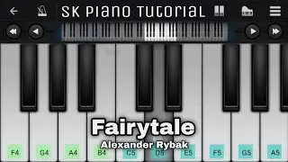 Fairytale | Easy Piano Tutorial