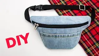 Fanny Pack DIY | Как сшить поясную сумку | diy gürteltasche | riñonera diy