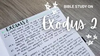 Bible Study on Exodus 2 | Study the Whole Bible with Me