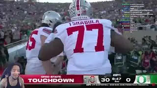 FlightReacts CFP Quarterfinal: Ohio State Buckeyes vs. Oregon Ducks | Full Game Highlights