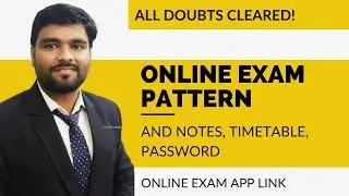 #msbte Online Exam Pattern and notes, Timetable, Password and exam app link all doubts cleared!