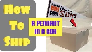 How To Ship A Sports Pennant In A Box