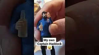 3D printed Captain Haddock for my whisky still model 😀🥃🥃 #shorts